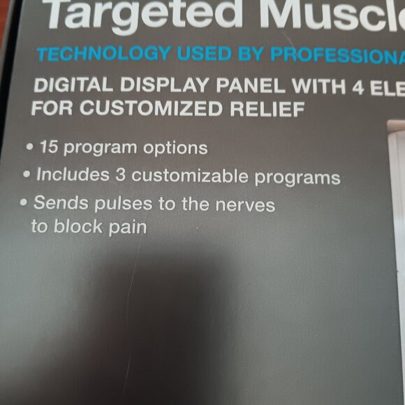 CVS Health Advanced Tens Targeted Muscle Therapy  NEW IN BOX - Picture 6 of 6